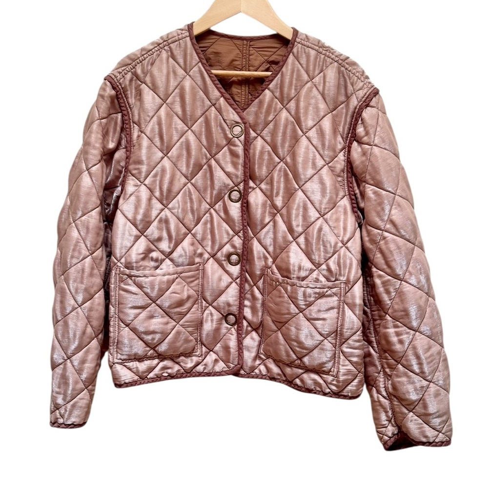 Forte_forte Reversible Quilted Satin Jacket - Picture 5 of 16